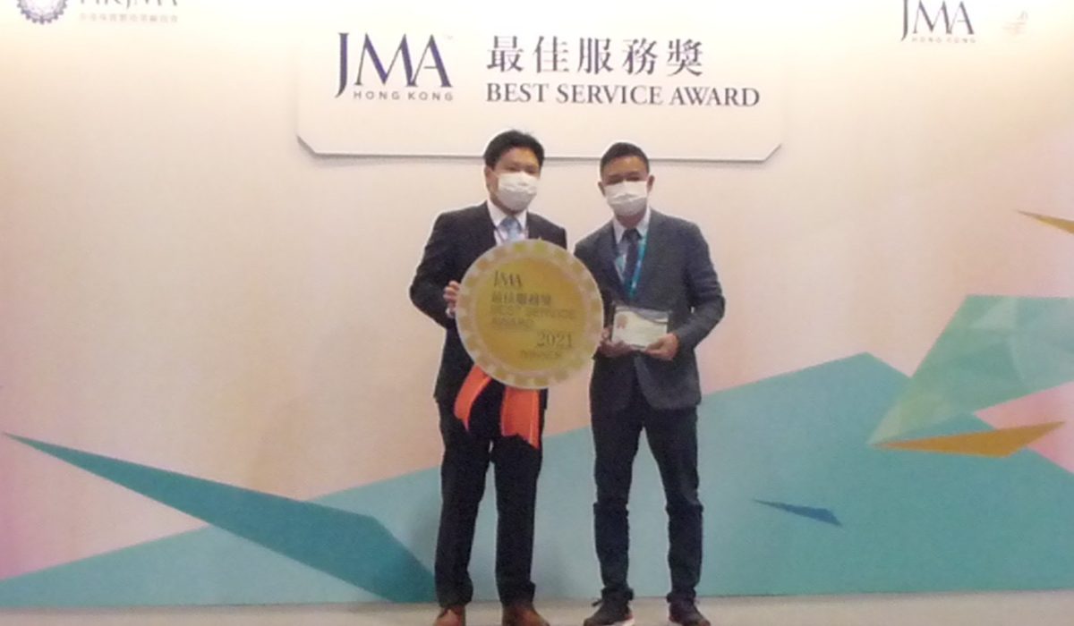 2021 JMA best service